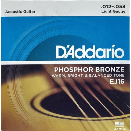 D'Addario EJ16 Akusztikus gitárhúr