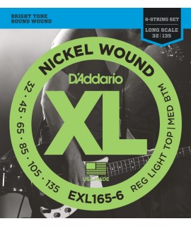 D'Addario EXL165-6 Basszusgitár húr szett