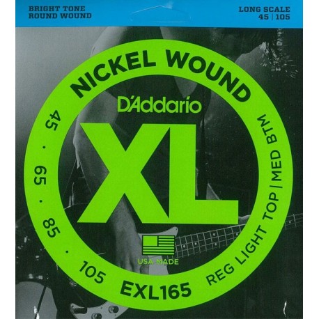 D'Addario EXL165 Basszusgitár húr szett