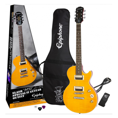 Epiphone Slash "AFD" Les Paul Elektromos gitár készlet