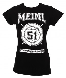Meinl M37 Fekete rövidujjú női póló