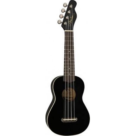 Fender Venice Black  szoprán ukulele