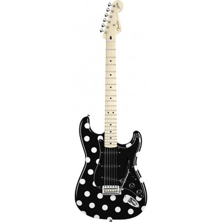 Fender Buddy Guy Standard Stratocaster MN Polka Dot Finish elektromos gitár