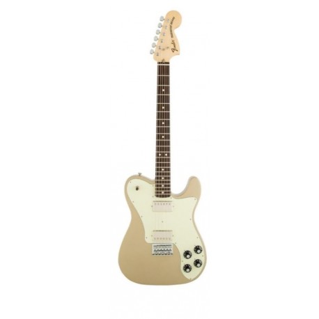 Fender Chris Shiflett Telecaster Deluxe Shoreline Gold elektromos gitár
