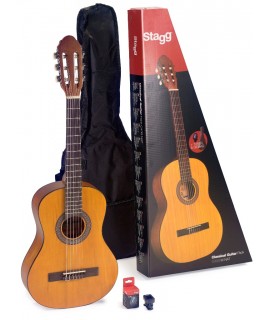 Stagg C430 M NAT Pack klasszikus gitár szett