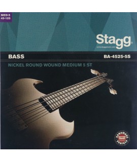 Stagg BA-4525-5S basszusgitár húr szett
