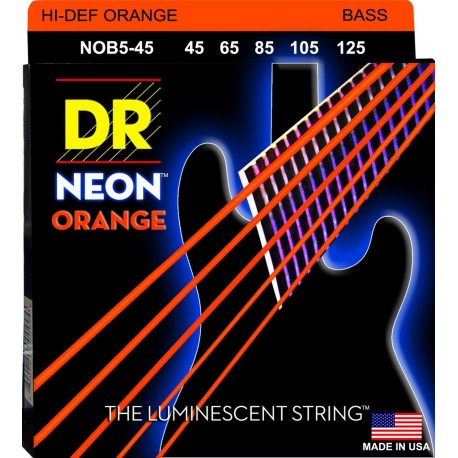 DR Strings  NOB5-45 Basszusgitár húrkészlet