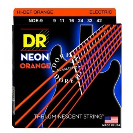 DR Strings NOE-9 Elektromosgitár húrkészlet