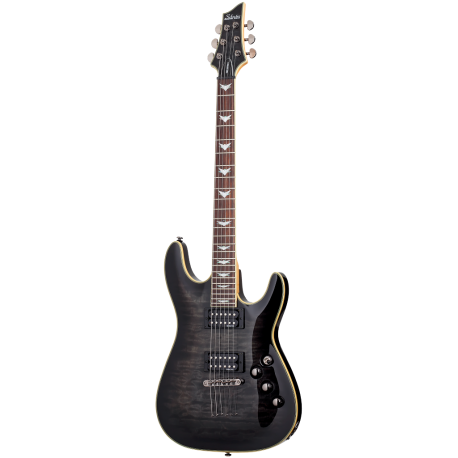 Schecter Omen Extreme-6 STBLK  Elektromos gitár