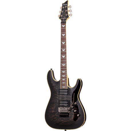 Schecter Omen Extreme-6 FR STBLK  Elektromos gitár