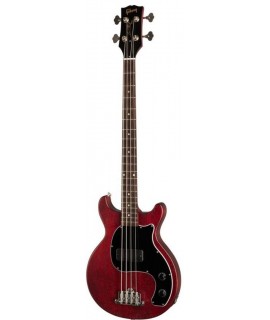 Gibson Les Paul Junior Tribute DC Bass Worn Cherry basszusgitár