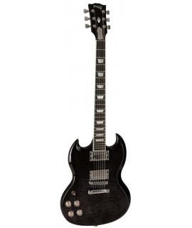 Gibson SG HP Trans Ebony Fade LH elektromos gitár