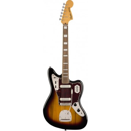Squier Classic Vibe '70s Jaguar 3-Color Sunburst elektromos gitár