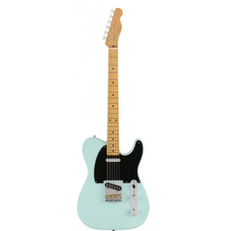 Fender Vintera 50's Telecaster Modified MP Daphne Blue elektromos gitár