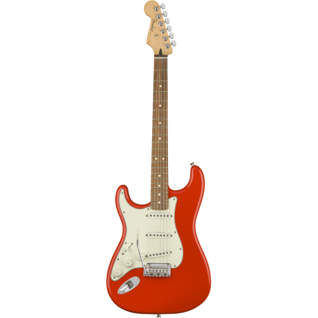 Fender Player Stratocaster LH MN Capri Orange elektromos gitár