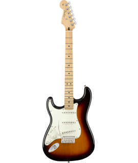 Fender Player Stratocaster LH MN 3-Color Sunburst elektromos gitár