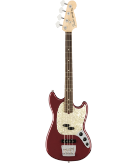 Fender American Performer Mustang Bass RW Aubergine basszusgitár