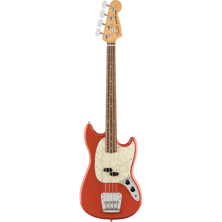 Fender Vintera '60s Mustang Bass PF Fiesta Red basszusgitár