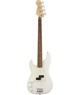 Fender Player Precision Bass PF LH Polar White basszusgitár