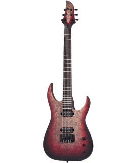 Schecter KM-6 MK-III PRO BLC BURL (USA) elektromos gitár