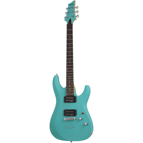 Schecter C-6 DELUXE SAQUA elektromos gitár