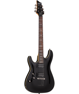 Schecter Omen-6 LH BLK Elektromos gitár