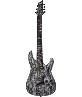 Schecter C-7 MS Silver Mountain elektromos gitár