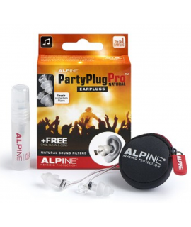 Alpine PartyPlug Pro Natural Zenészeknek, Dj-knek