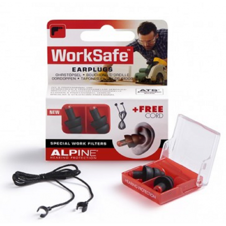 Alpine WorkSafe Füldugó munkához, házkörüli teendőkhöz