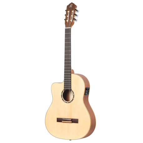 Ortega RCE125SN-L elektro-klasszikus gitár, balkezes