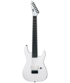 LTD M-7HT BARITONE ARCTIC METAL SNOW WHITE SATIN elektromos gitár