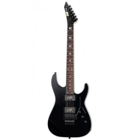 ESP KH-2 NECK THRU BODY BLACK elektromos gitár