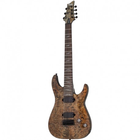 Schecter Omen Elite-7 CHAR Elektromos gitár