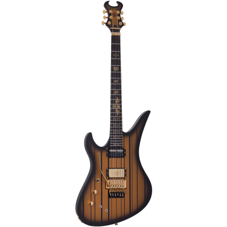 Schecter Synyster Custom-S LH Satin Gold Burst elektromos gitár