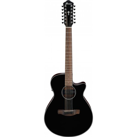 Ibanez AEG5012-BKH 12-húros elektro-akusztikus gitár