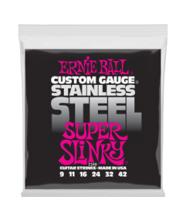 Ernie Ball 2248 Stainless Steel Super Slinky Elektromos Gitár