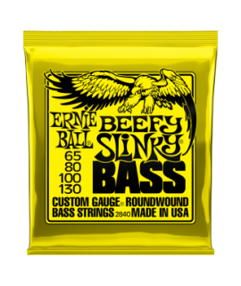 Ernie Ball 2840 Nickel Wound 65-130 Beefy Slinky Basszusgitár
