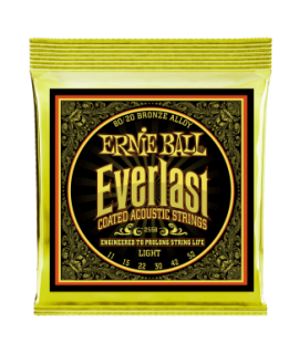 Ernie Ball 2558 Everlast Coated Bronze 11-52 Light Akusztikus