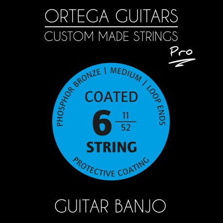 Ortega GBJP-6 banjo húrkészlet