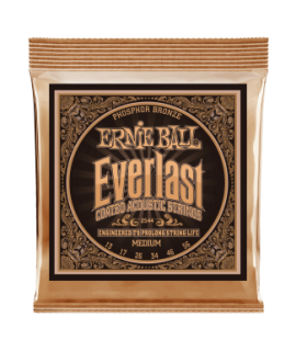 Ernie Ball 2544 Everlast Coated P. Bronze 13-56 Medium