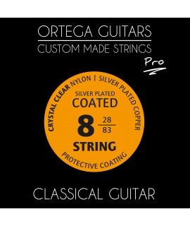 Ortega NYP8 8 húros klasszikus gitár húrkészlet