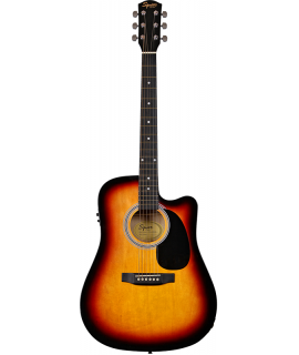 Squier SA-105CE SB elektro-akusztikus gitár