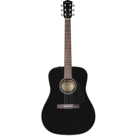 Fender CD-60 V3 Black akusztikus gitár