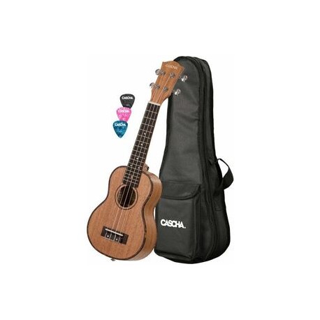 Cascha HH 2026 Premium Szoprán ukulele szett