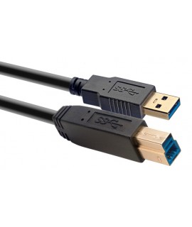 Stagg N-Series USB A-B 3.0 adatkábel 3 m