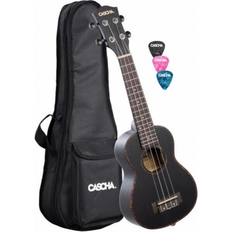 Cascha HH 2262 Szoprán ukulele pakk