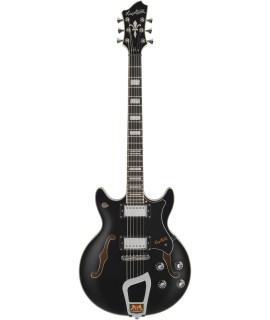 HAGSTROM Alvar Black elektromos gitár.