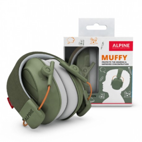 Alpine Muffy-Zöld hallásvédő fültok