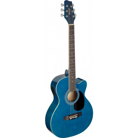 Stagg SA20ACE BLUE elektro- akusztikus gitár