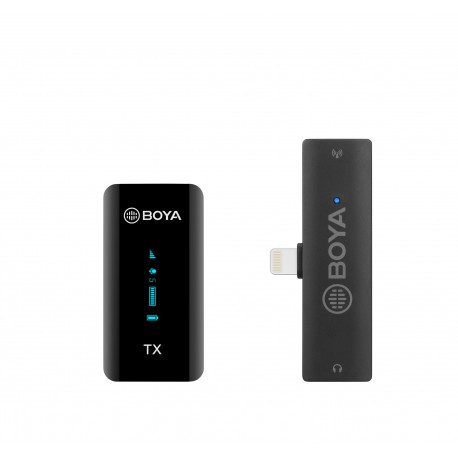 Boya BY-XM6-S3 Kompakt Kétcsatornás Vezetéknélküli Mikrofon